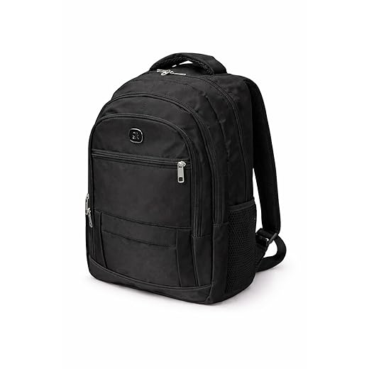 Mochila Bolsa Masculina Básica Escolar Faculdade Notebook - Preta 40 Litros