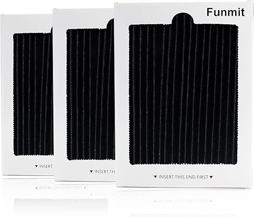 Funmit - Filtro de aire para refrigerador, reemplazo compatible con Frigidaire PAULTRA Pure Air Ultra y Electrolux EAFCBF, reemplaza 242061001,