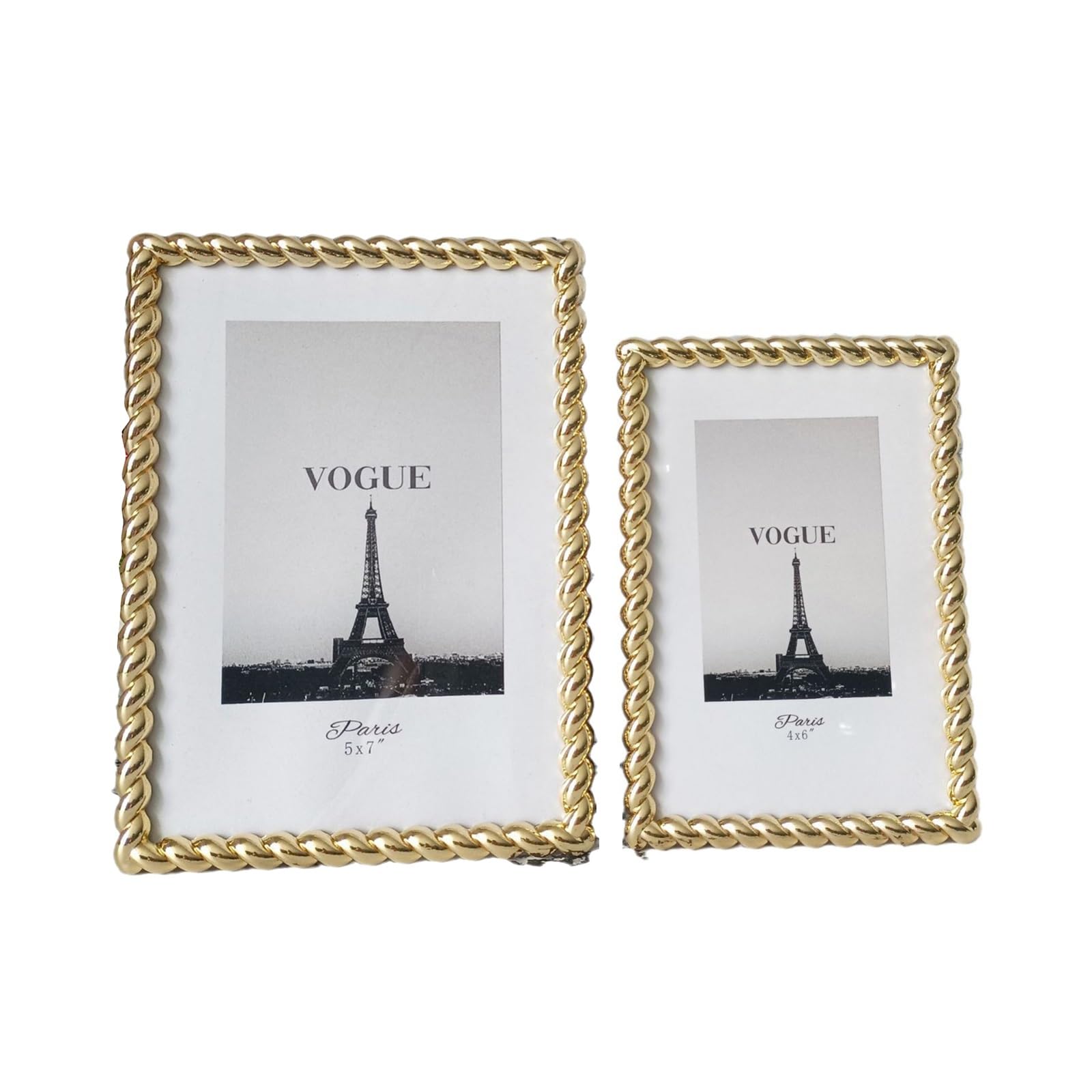 Marcos de Fotos, Estilo Nórdico Regalo Multifuncional Expositor de sobremesa Resistente Duradero Portátil Muestra Tus Recuerdos Marco de Fotos Adorno de sobremesa(2 pcs)