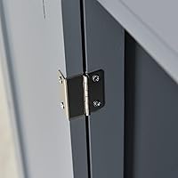 Vista 8 de LUMISOL Carrito de isla de cocina con ruedas de bloqueo con 2 cajones y 4 gabinetes, isla de cocina rodante con estantes ajustables, mesa de madera