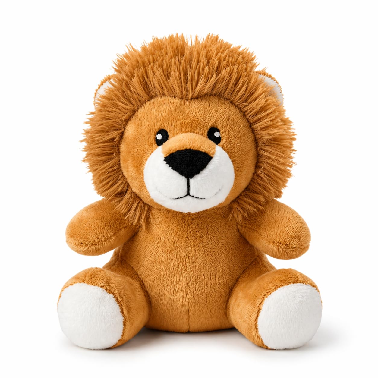 Cute Lion Plush Toy for Kids Soft Stuffed Animal 14 CM | BIS Certified Safe Toy | Ultra Soft Lion Doll for Babies Toddlers for Boys Girls | Nursery Room Decor Soft Toy-image-11