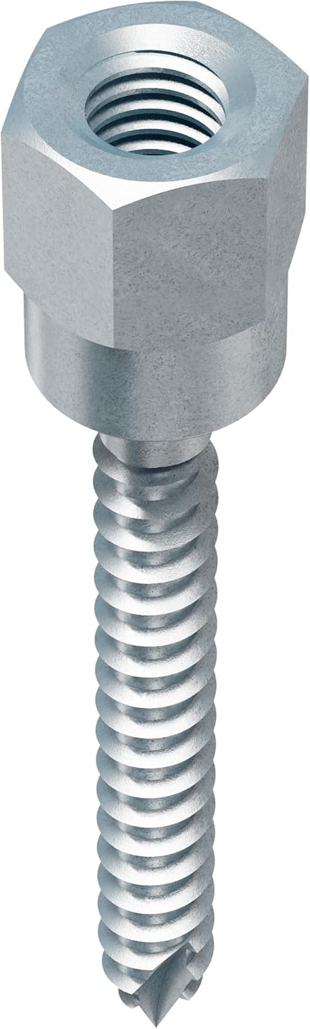 Simpson Strong-Tie RWV37212 Wood Rod Hanger 5/16 in. x 2-1/2 in. Vertical Threaded Anchor for 3/8 in. Rod (25-Qty)