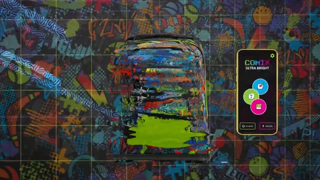 COMIX BRIGHT Astuccio Tombolino Scuola - Leggero E Compatto Con Zip, 22x8x8 Cm - Per Penne E Cancelleria, Ideale Per Università E Ufficio - 2