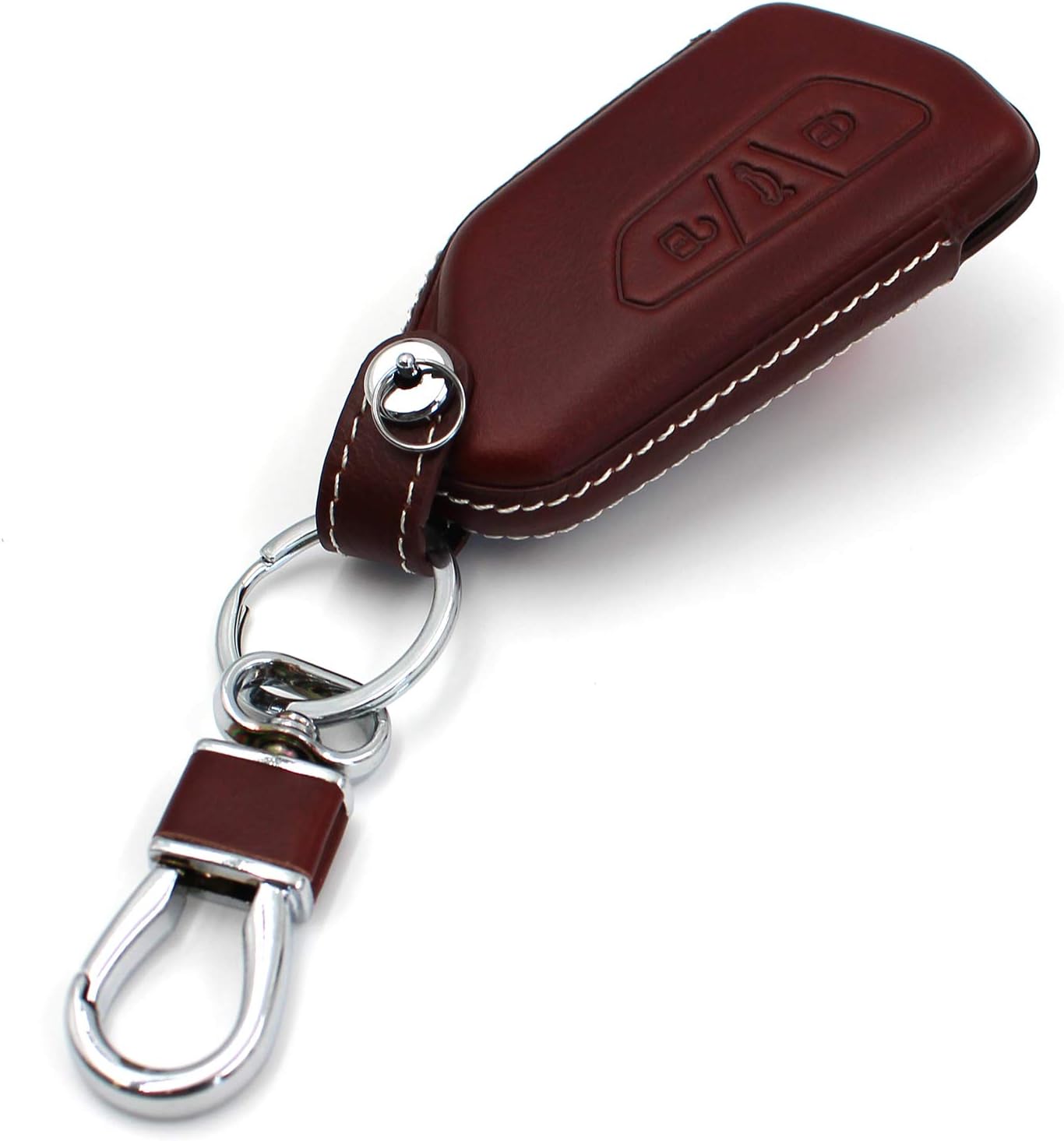 Leder Autoschlüssel Hülle - Für Toyota RAV4 2009-2011 & Yaris