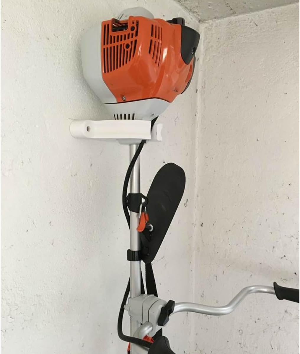 for Stihl FS240 String Trimmer Wall Mount Bracket - Heavy-Duty Storage Holder with Included Hardware, Garage & Shed Organization Solution (red)