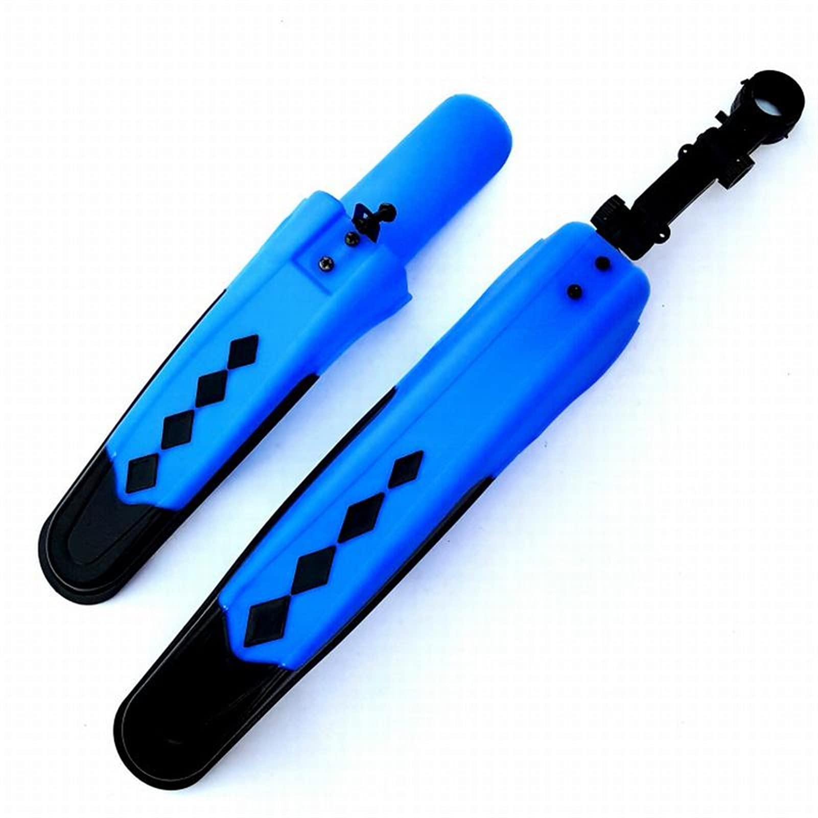 Uniwersalny błotnik rowerowy błotnik MTB kolarstwo płyta przeciwdeszczowa rower szosowy uniwersalna przednia tylna osłona przeciwbłotna skrzydła akcesoria rowerowe,(Blu)