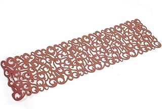 Decorazione tovaglia,sottopentola rettangolare, sottopentola, feltro ecologico, decorazione della tavola, 29X102CM (06#)