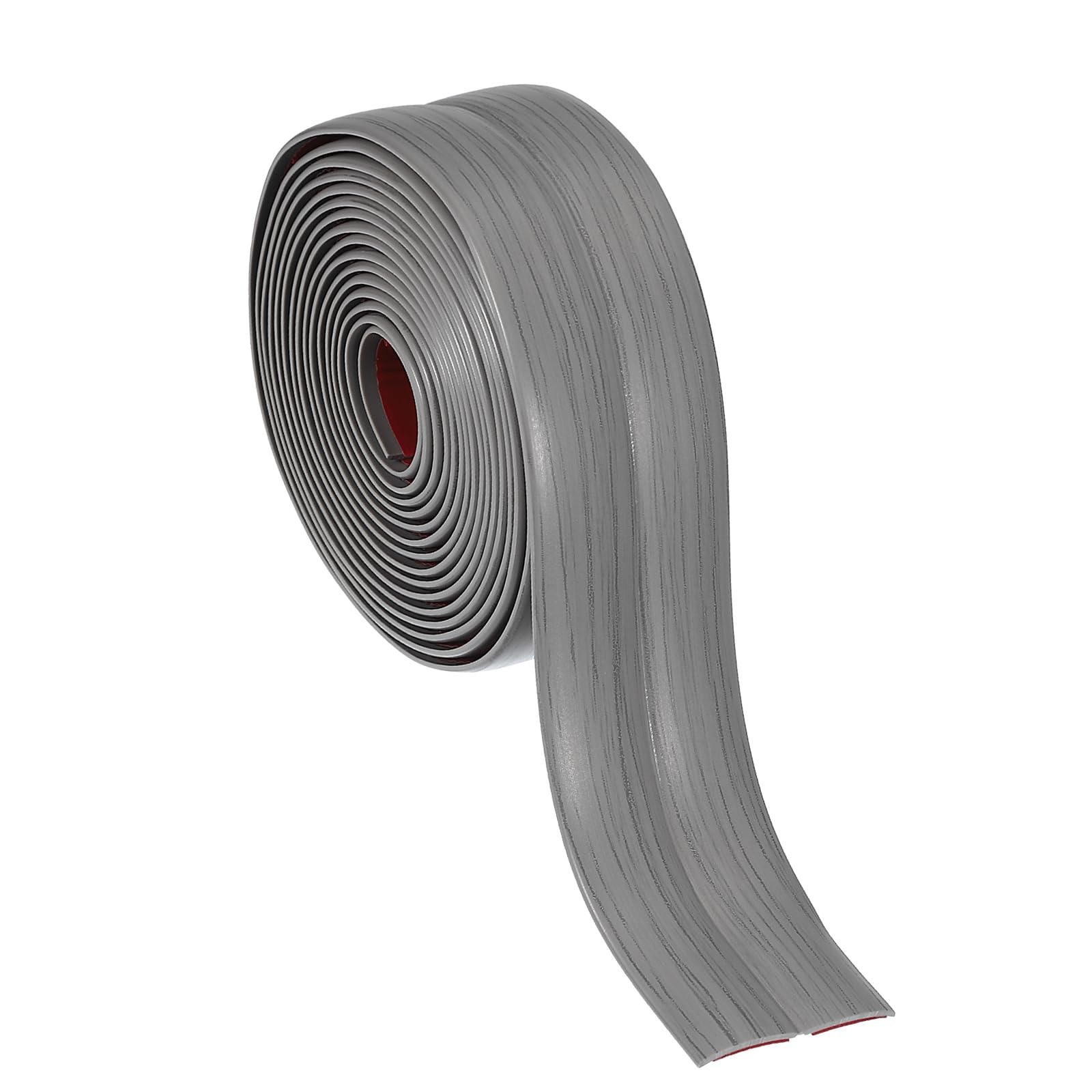 PATIKIL Wall Corner Protector 4cm x 3 Meters, Self Adhesive Wall Corner Guard Edge Protector Flexible Peel and Stick Molding Trim for Ceiling Countertop, Gray Wood Grain