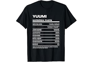 Yuumi Nutrition Facts T-Shirt: A Purr-fectly Fun Choice for Cat Lovers