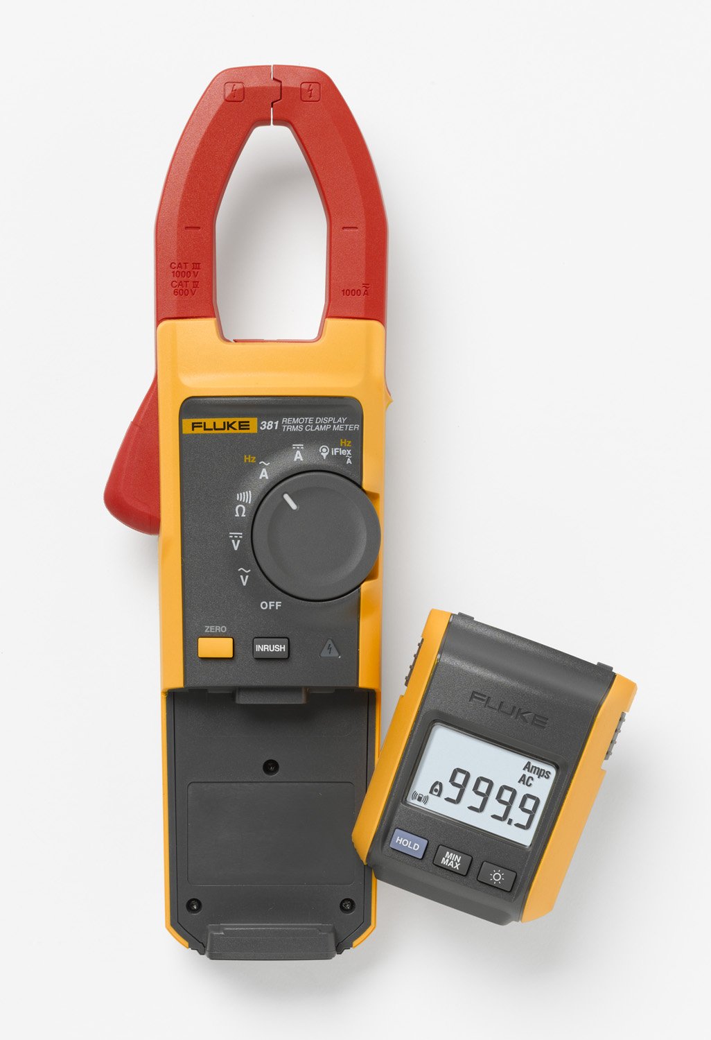 Fluke Stromzange, 2500 AAC, 1000 ADC, TRMS