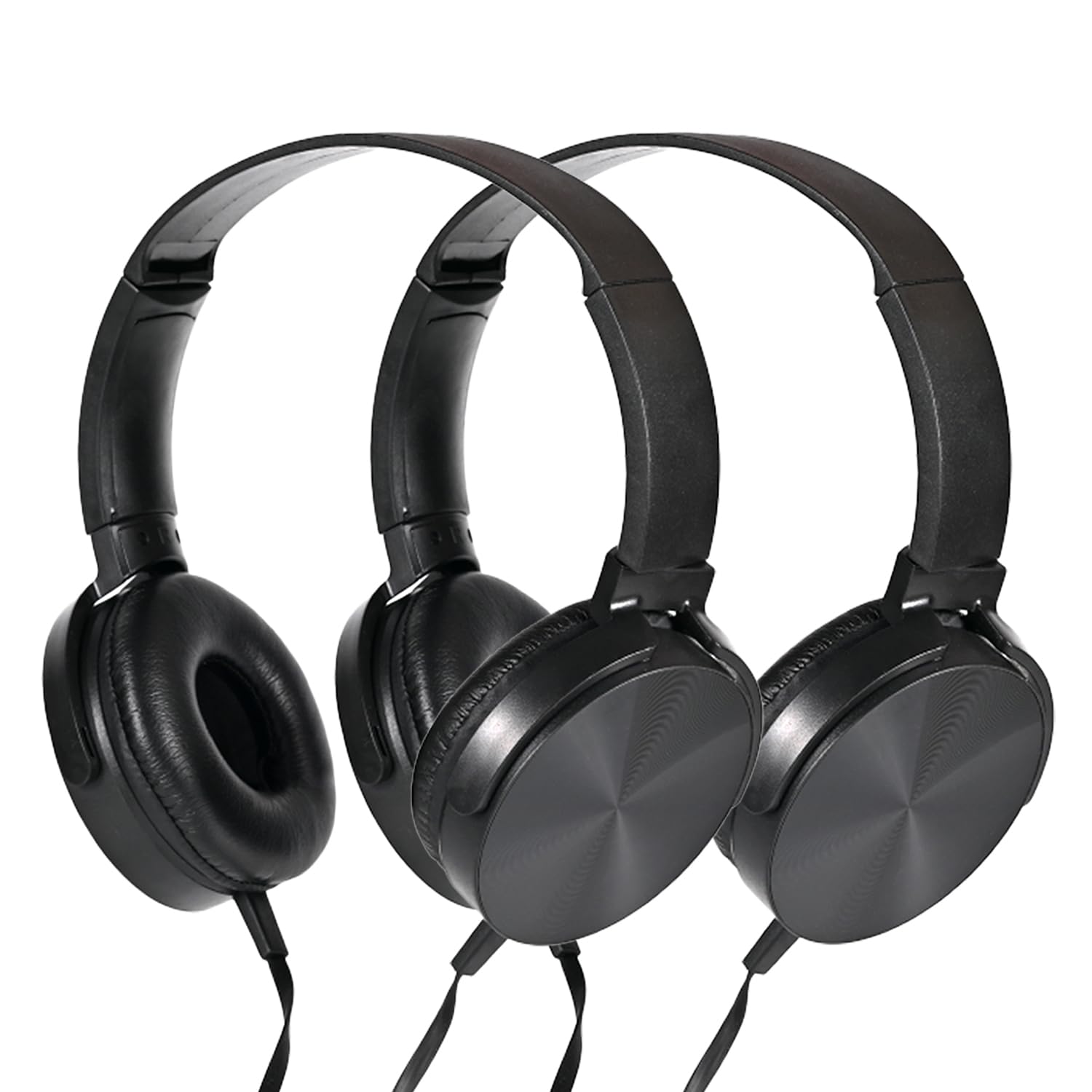 Yoley Kids Headphones for School Bulk 2 Pack,Durable Wired Classroom Headphones for Kids,Students,Children Toddler Teen Boys Girls and Adult