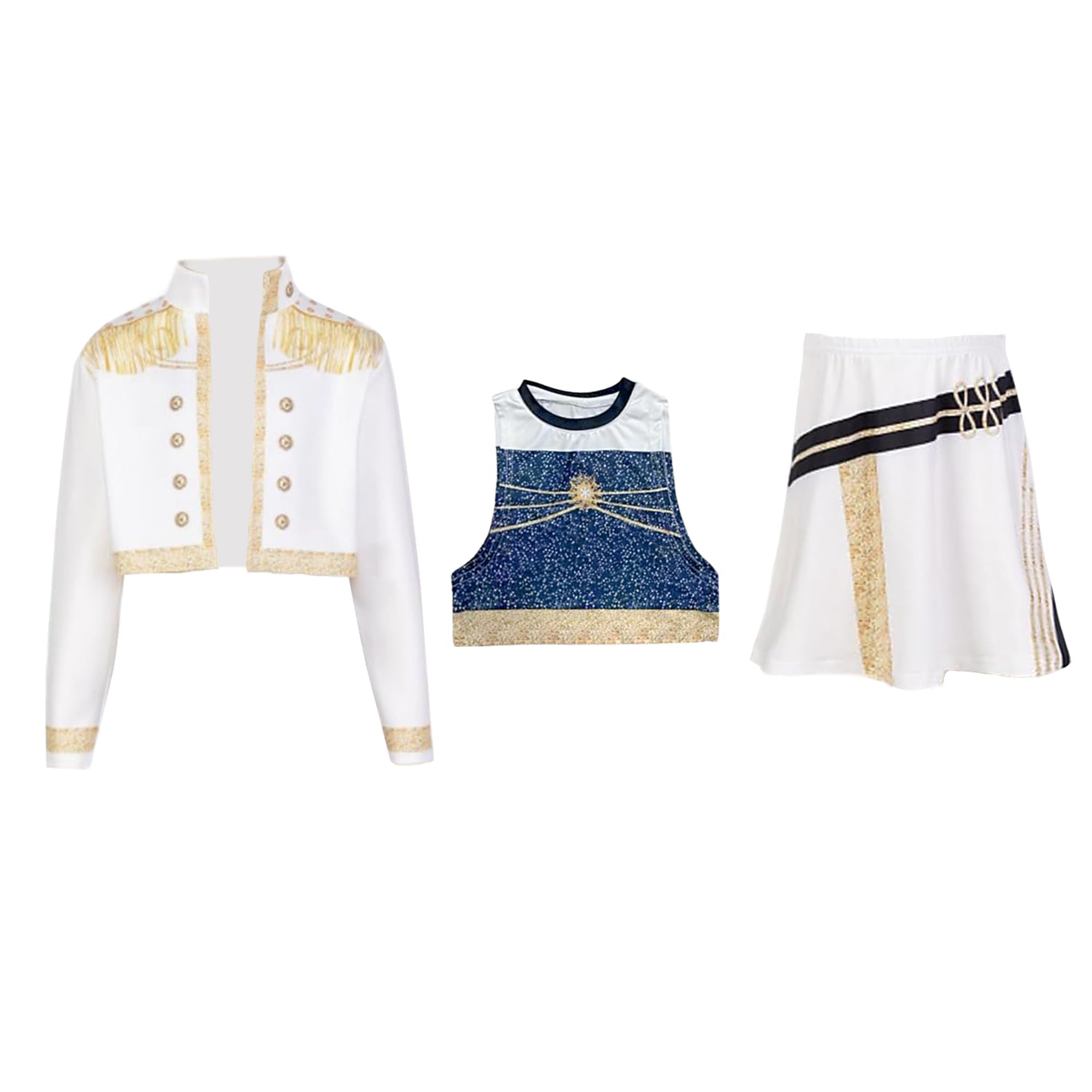 Disfraz infantil de bailarina de pop, conjunto de estilo urbano, cosplay para carnaval y Halloween; conjunto inspirado en estrella de música