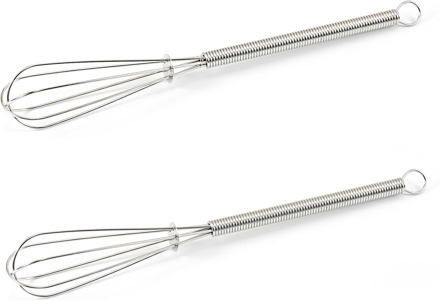 Mini Whisks 7 inch 316 Stainless steel Whisk, Hand Egg Mixer for Flour Cake Egg, Kitchen Cooking Baking Use Whisk (2)