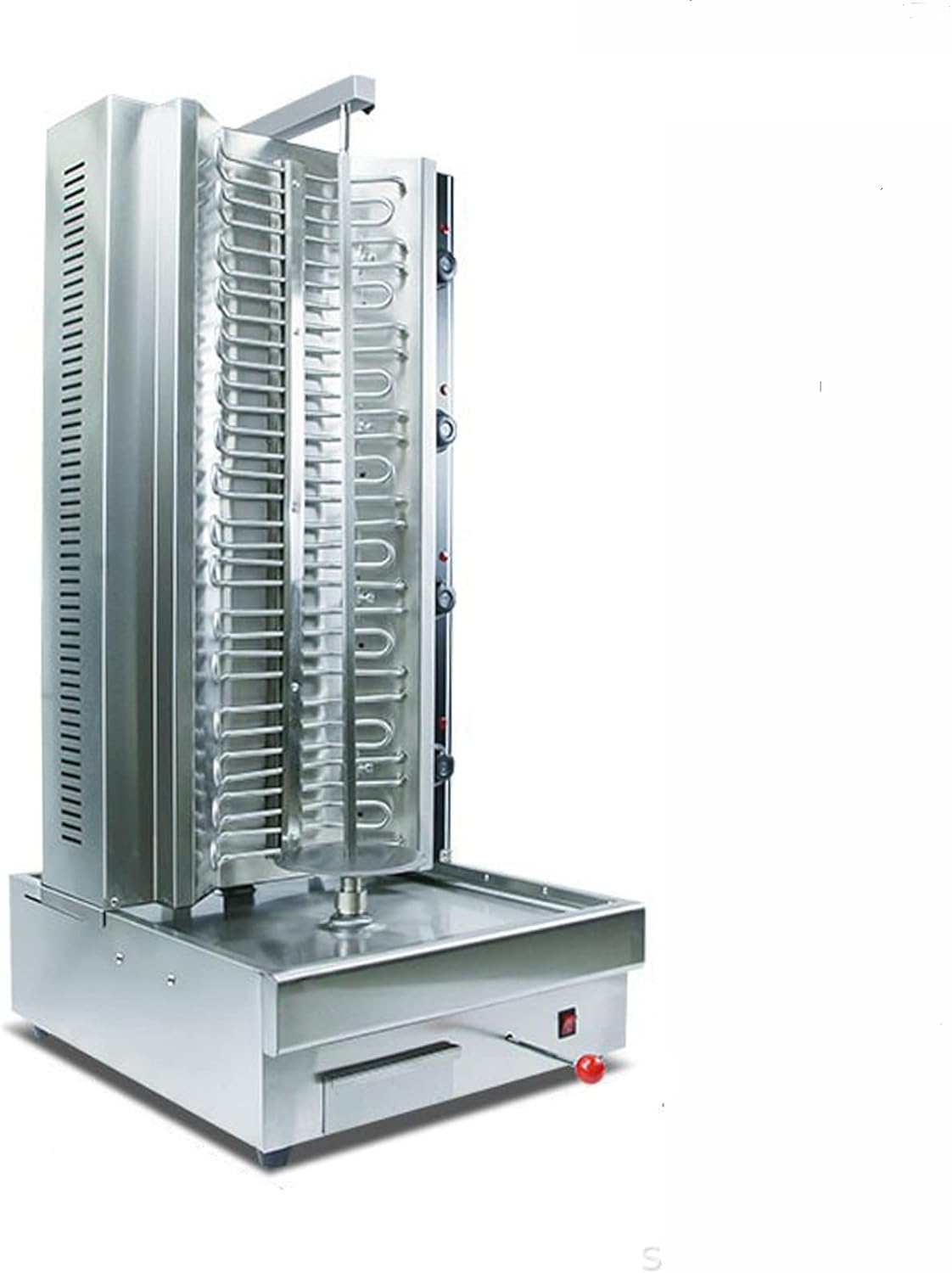 KnoRRs Vertical Electric Grill Smokeless Rotisserie Stainless Steel Barbecue Machine Smart BBQ Grill Commercial use Gas 3 Plates 4 Plates Meat Chowder Turkish Rotisserie Stove (4 Boards Electric h