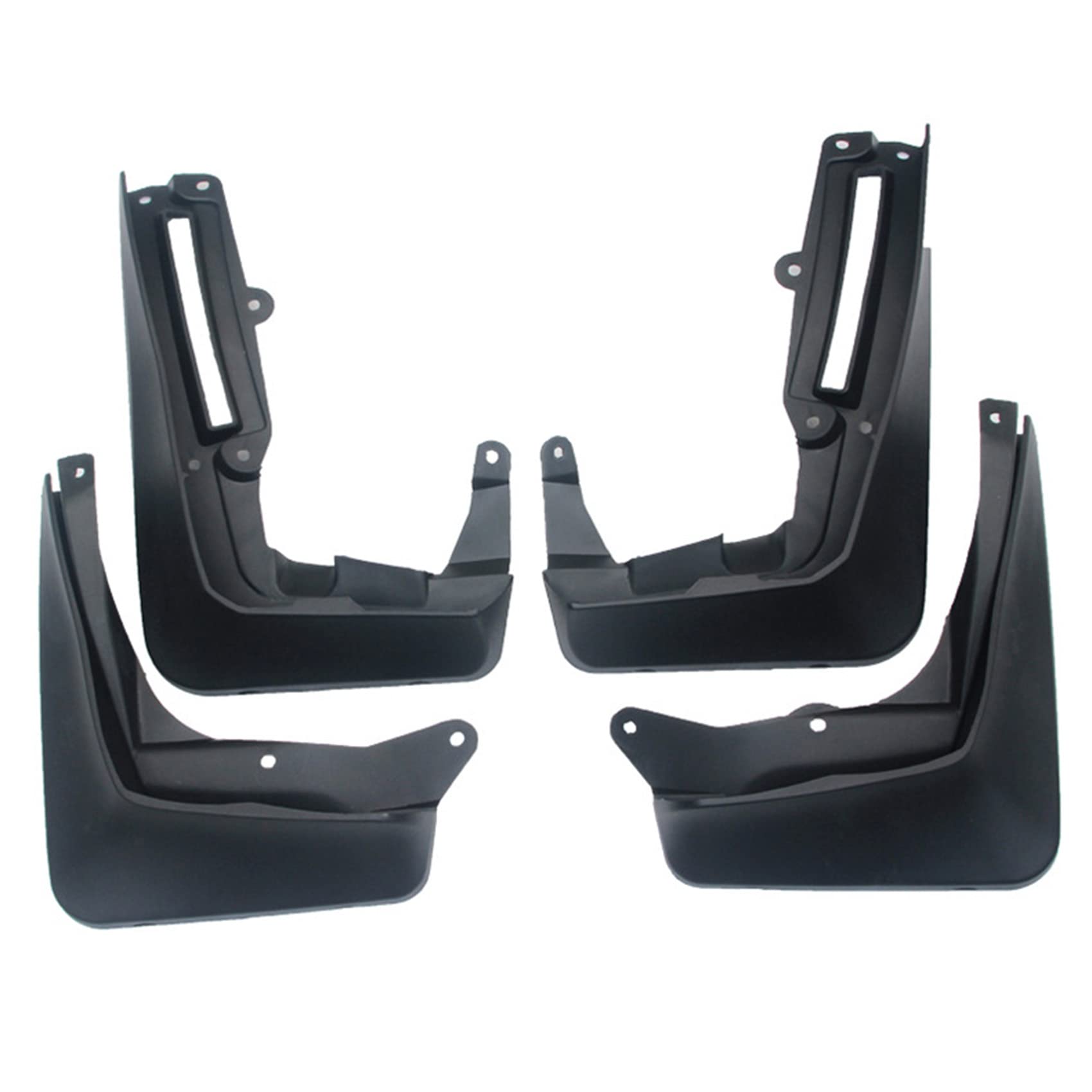 4 Pezzi Set Paraspruzzi Auto Parafanghi Guardia Kit per B-MW 7 Series G11 G12 2017-2022, Anteriore Posteriore Parafango Protezione Car Accessorio Protettivo Decorativo con Vite