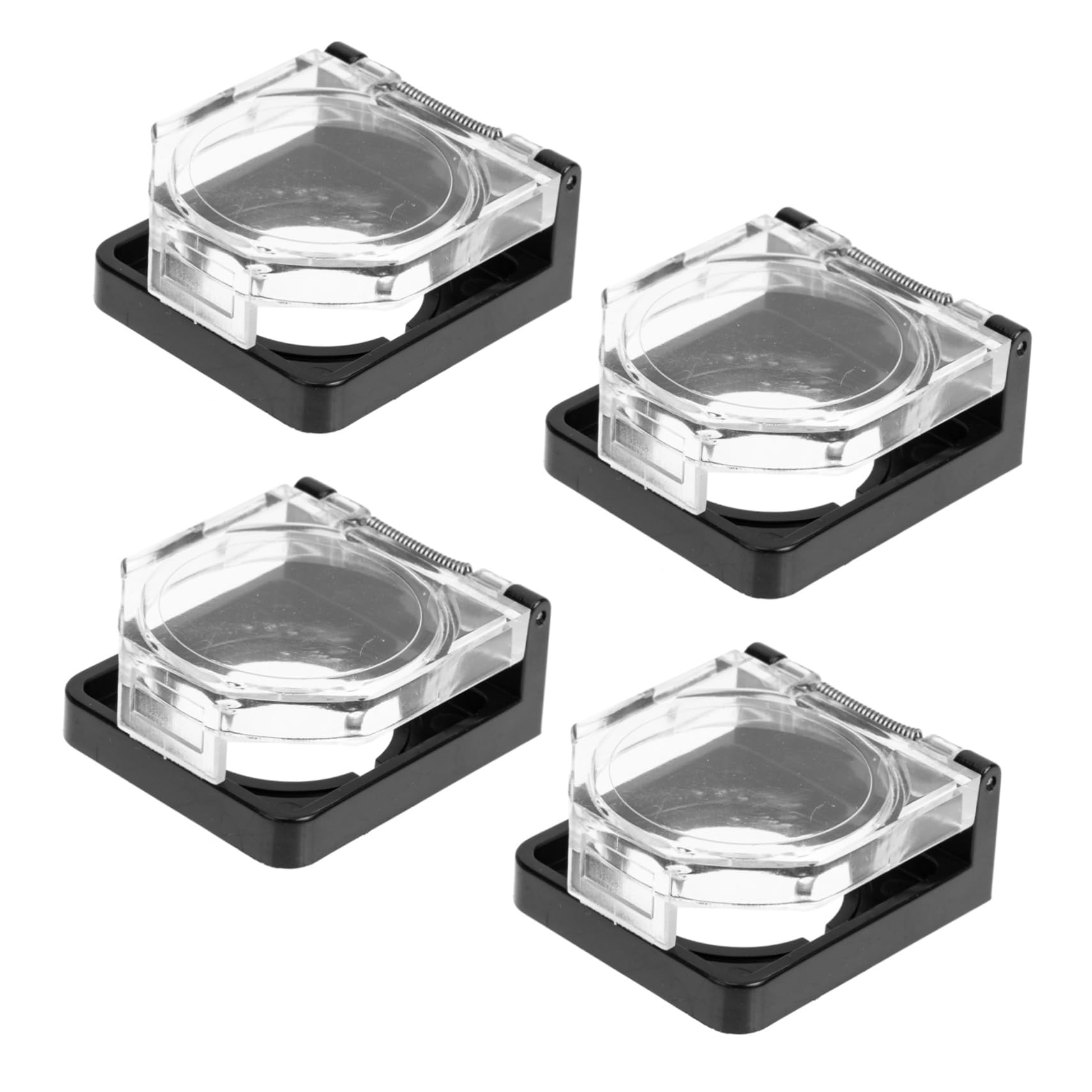 Amazon.co.jp: ULTECHNOVO 22mm 透明ガード ストップボタン