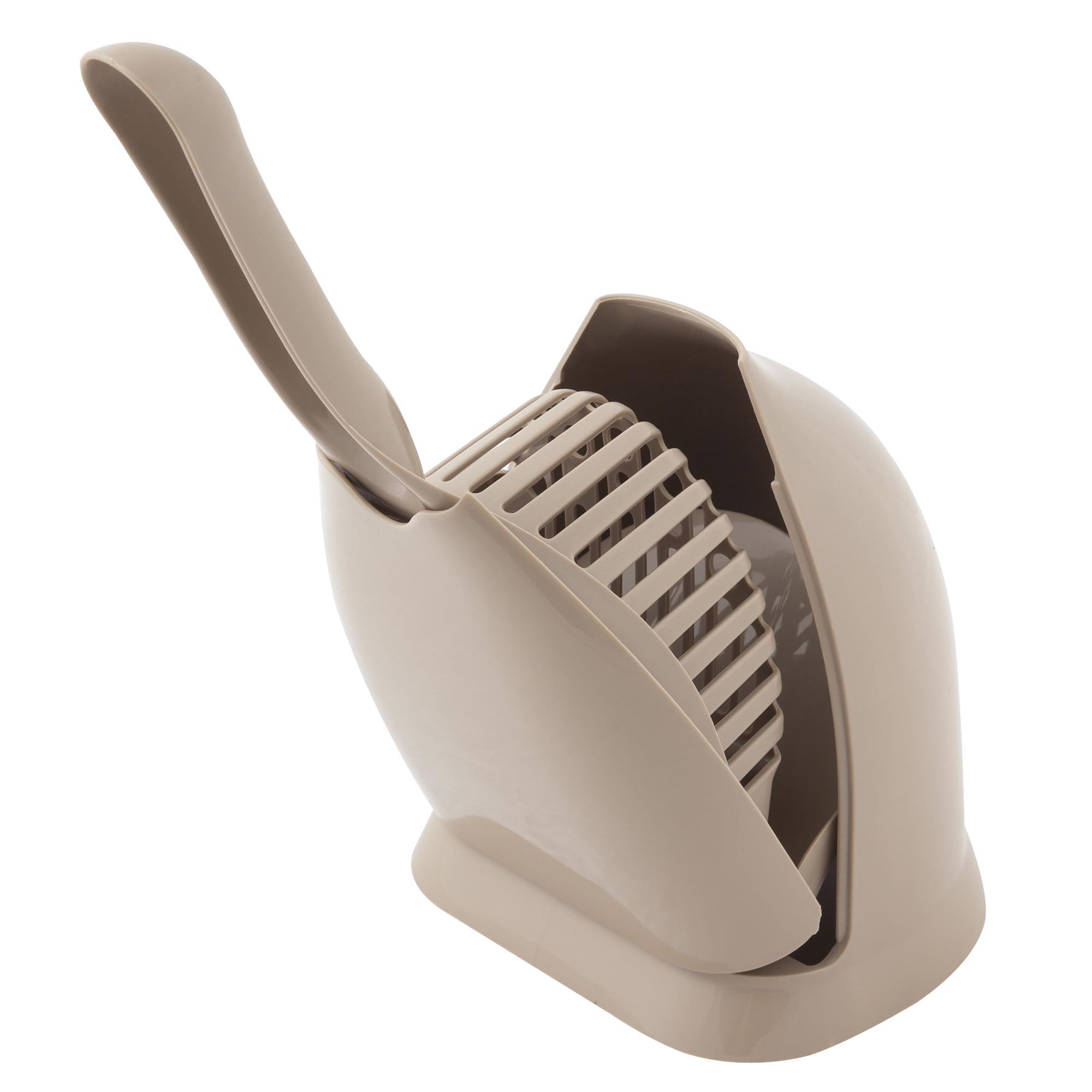 Pet Mate Scoop-N-Hide Litter Scoop Titanium