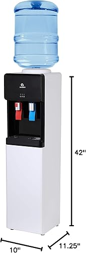 Miniatura 5 de Avalon A2TLWATERCOOLER Dispensador de enfriador de agua de carga superior negro blanco y negro