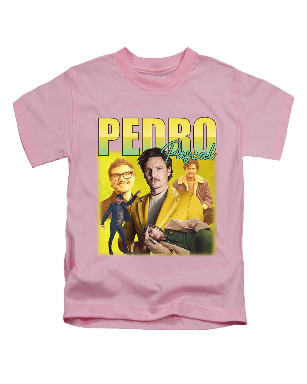 New Spirit Original Pedro Pascal Tee T-Shirt Funny Unisex T Shirt Top Baby Pink