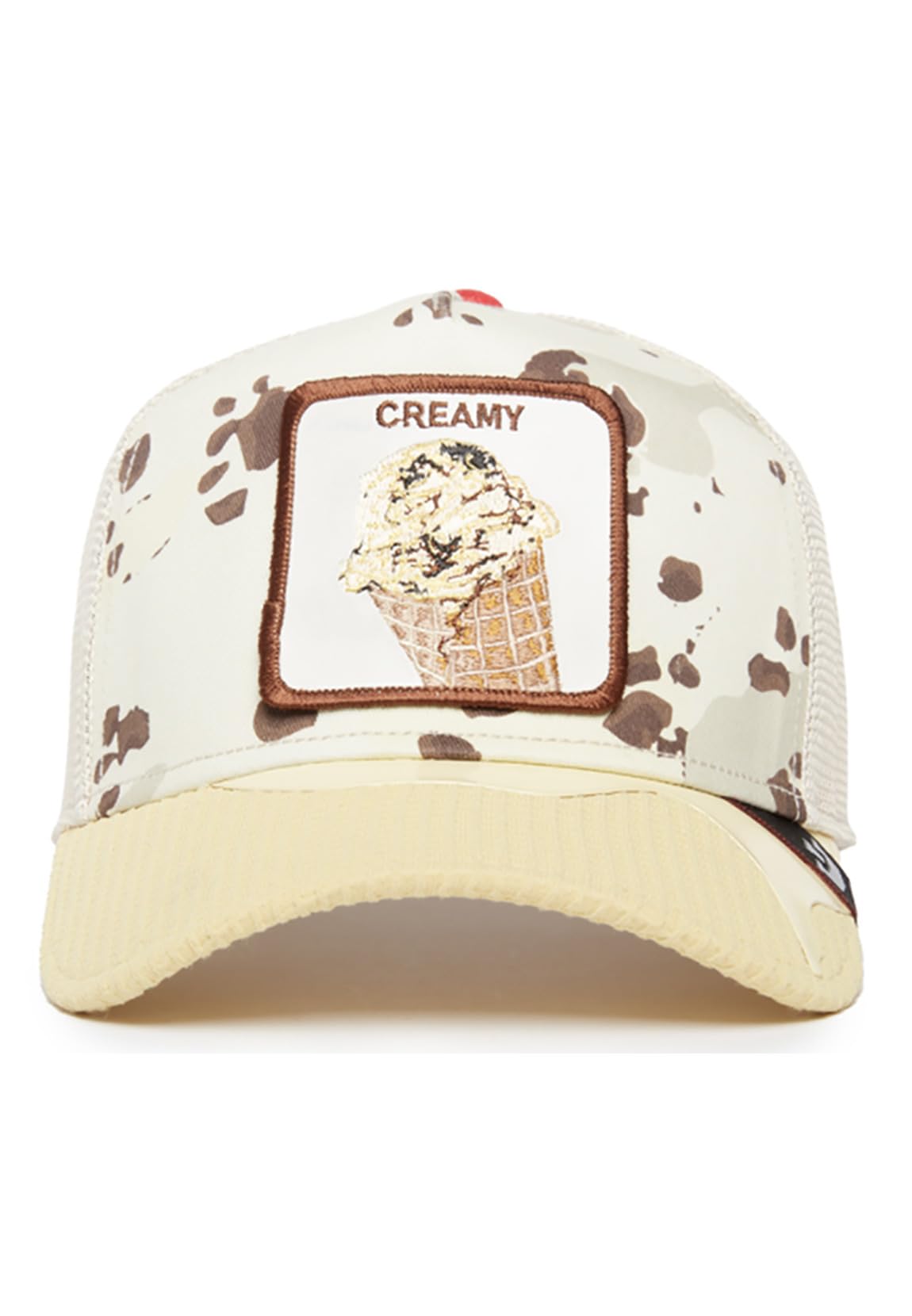 Goorin Bros. Cookies ’n’ Cream Trucker CapBros. Men - Cap Baseball mesh Snapback, with Peak Autumn-Winter Winter - One Size Cream White