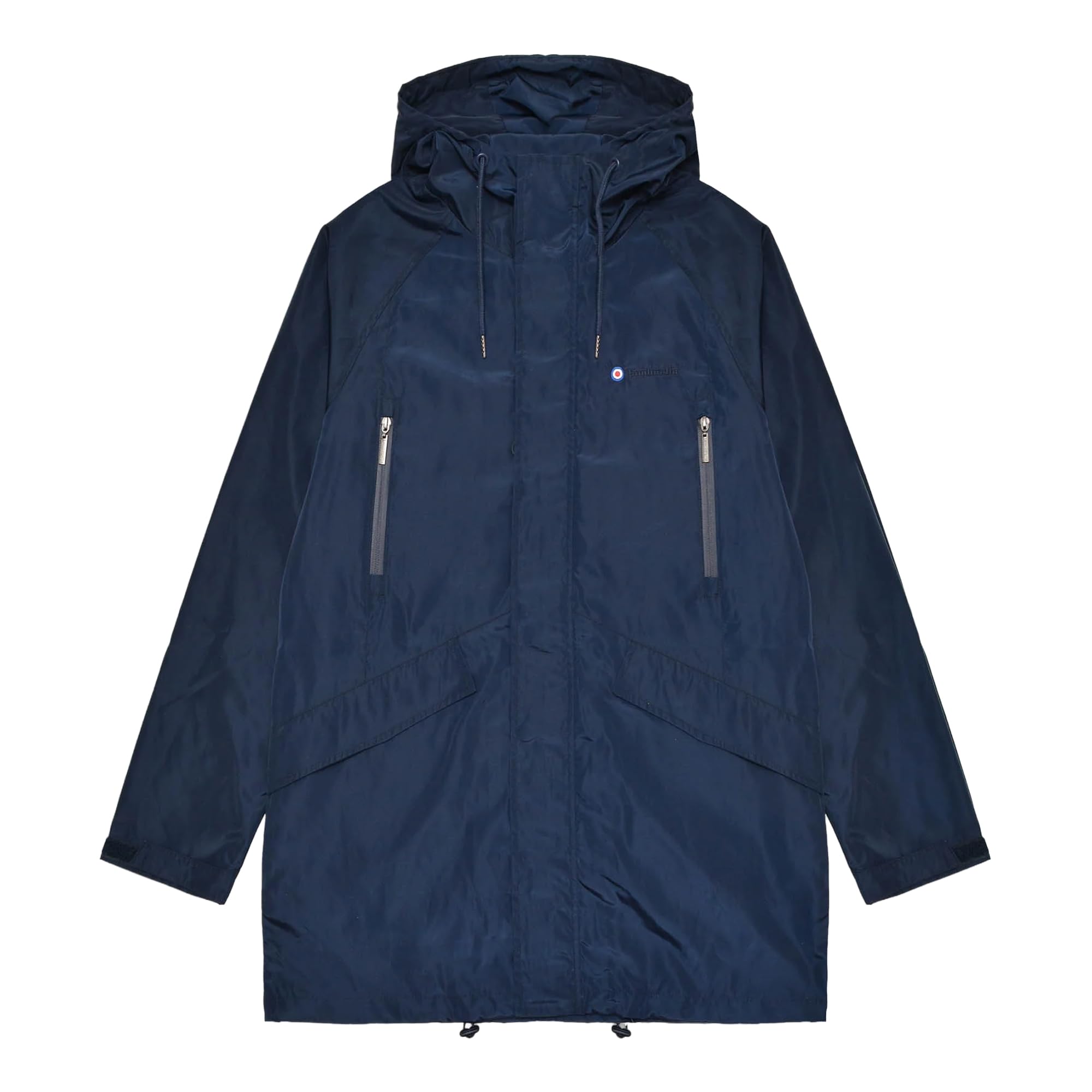 Lambretta Men's Navy Heaton Waterproof Parka Jacket - 2XL