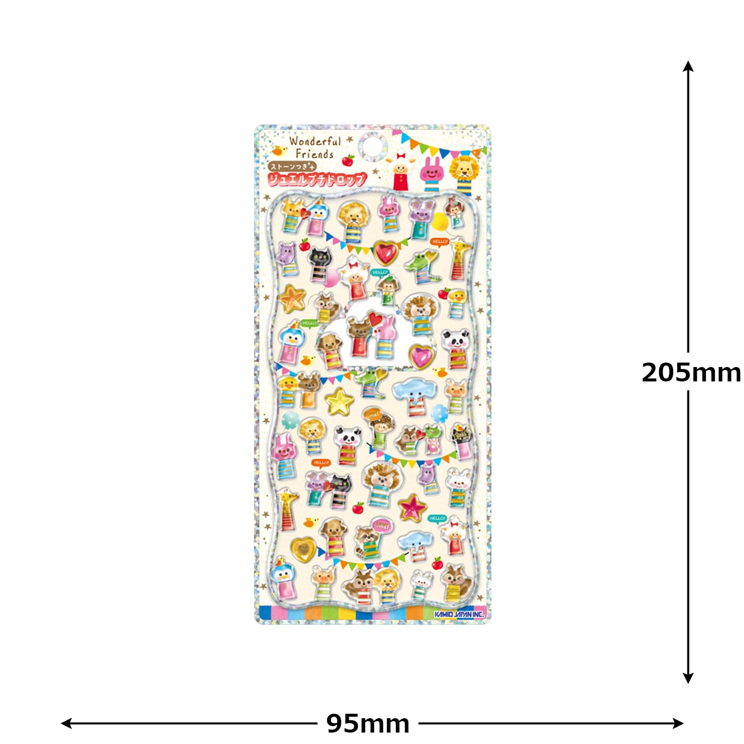 Amazon | カミオジャパン ステッカー ジュエルプチドロップ