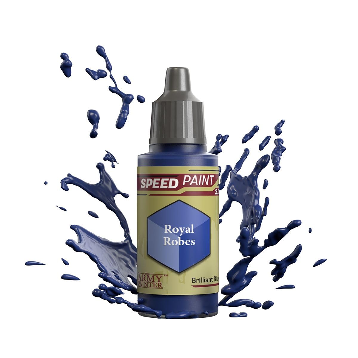The Army Painter Speedpaint Royal Robes 2.0, Single Acrylic Paint 18ml One-coat Painting Soloution For Fantasy Tabletop Miniatures Like Warhammer 40k and Dungeons And Dragons Figures