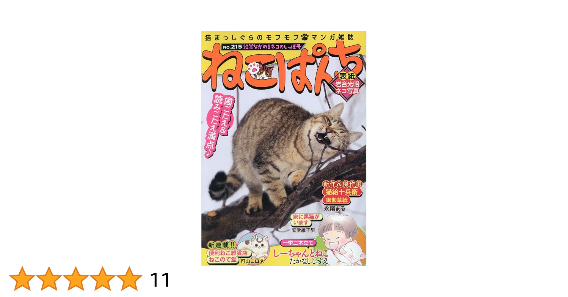 ねこぱんち 紅葉ながめるネコのしっぽ号 (にゃんCOMI