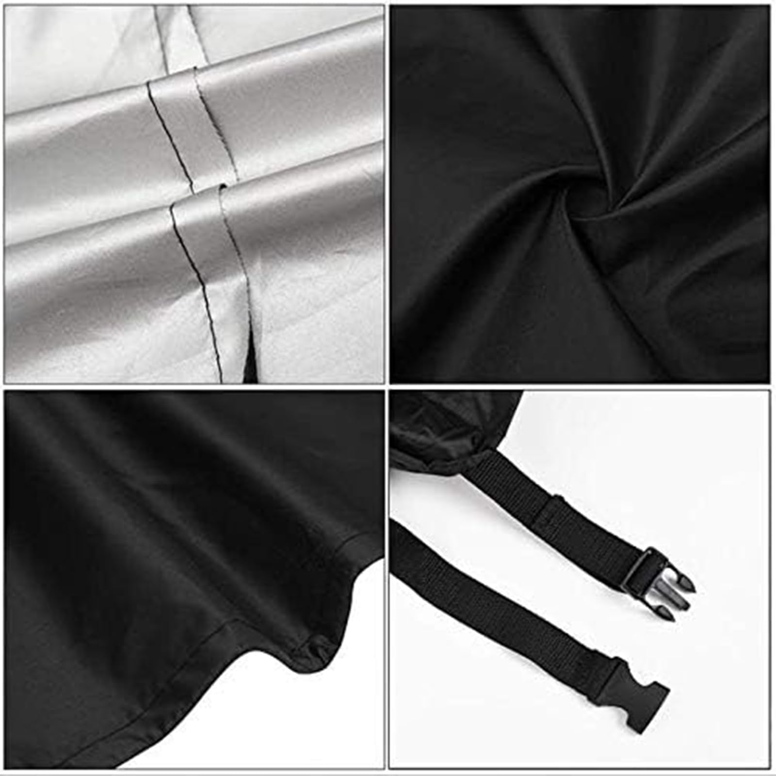 Klappbett-Aufbewahrungshülle mit Reißverschluss, Klappbettdecke Abdeckung, Multifunktionale wasserdichte und Staubdichte Klappbett Staubschutzabdeckung für Gästebetten, 84 * 33 * 107cm Schwarz