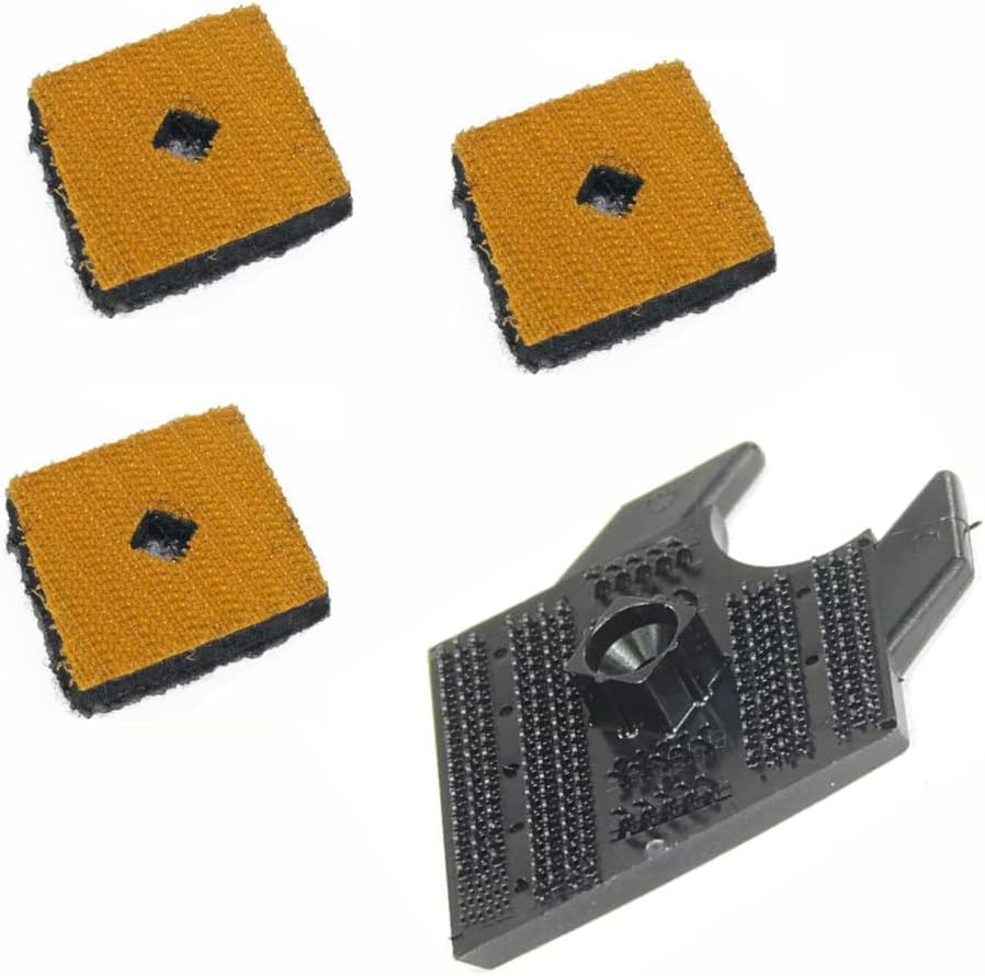 for Black and Decker Mouse Genuine OEM Replacement Carrier and Diamond Tip Pad (3 Pad Tips)