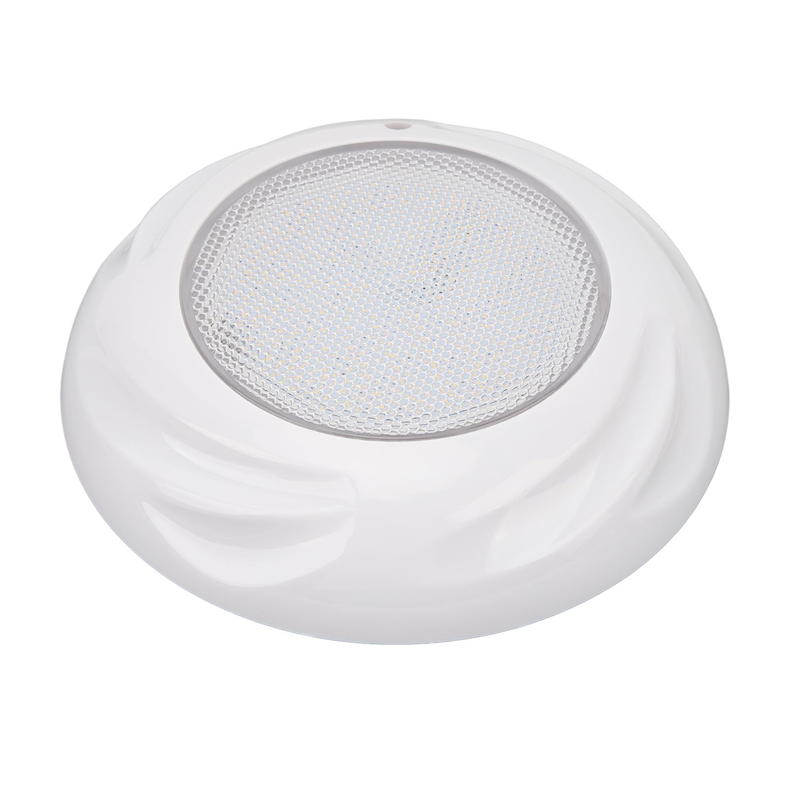 Schwimmbadbeleuchtung, 12 V, 18 W, IP68, Wasserdicht, Wandmontage, Unterwasser-LED-Poolbeleuchtung für Unterirdisches Pool, Brunnen, Teich, Aquarium (Weiße Beleuchtung)