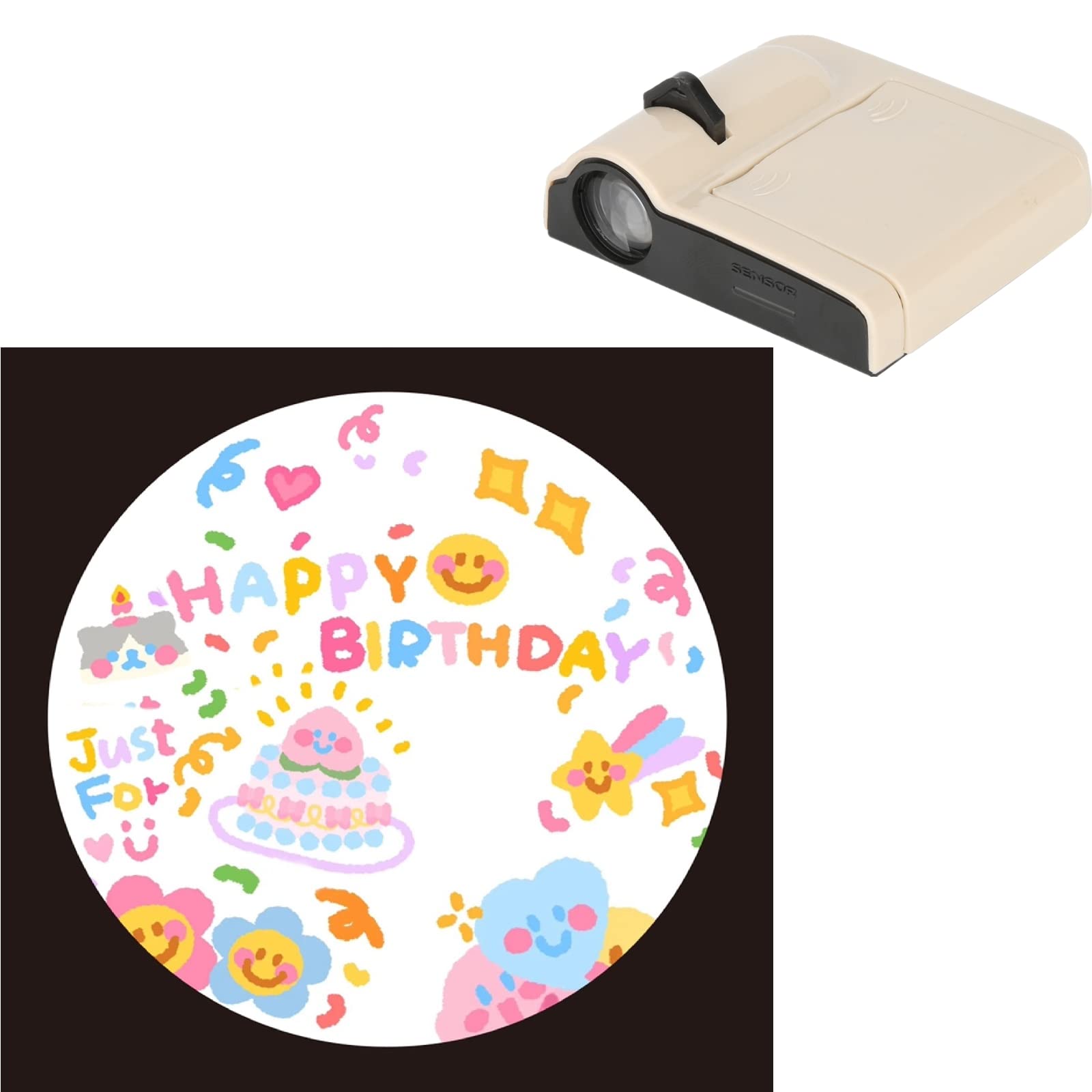 Amazon.co.jp: ハッピーバースデープロジェクターライト
