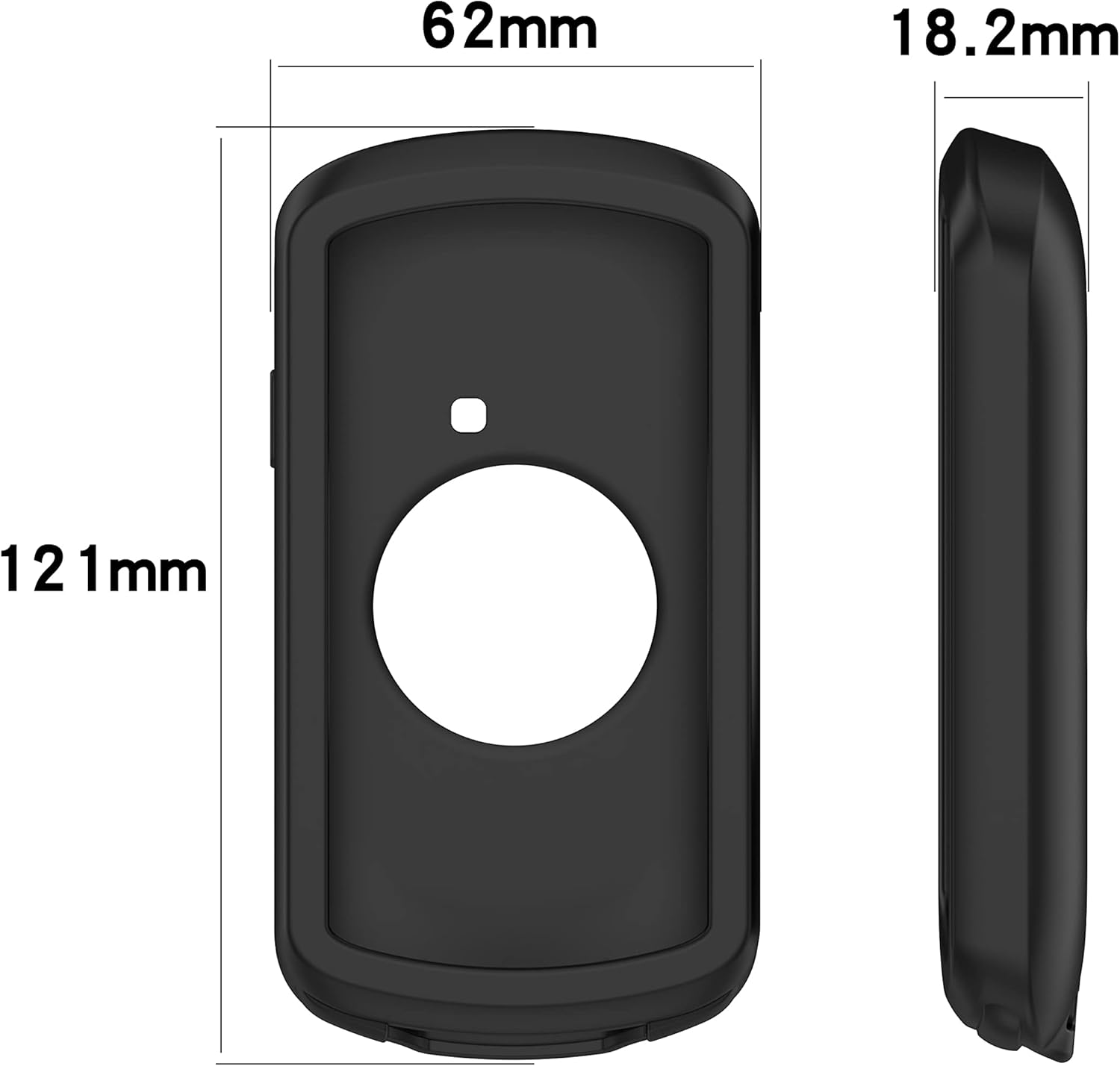 Compatible with Garmin Edge 1040/1040 Solar GPS Silicone Case Cover Full Protection Edge Protection case Shockproof Anti-Scratch Protective Case Bumper (White) - Image 8