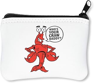 Who Is Your Craw Daddy ? Portafoglio Con Cerniera Porta Monete