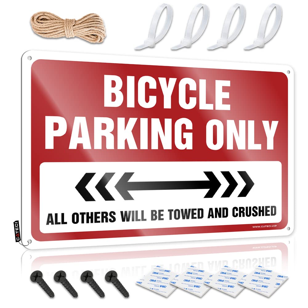 Bicycle Parking Only Americana Haves - Cool Wall Art Ideas Hanging Wall Decor(20X30CM)