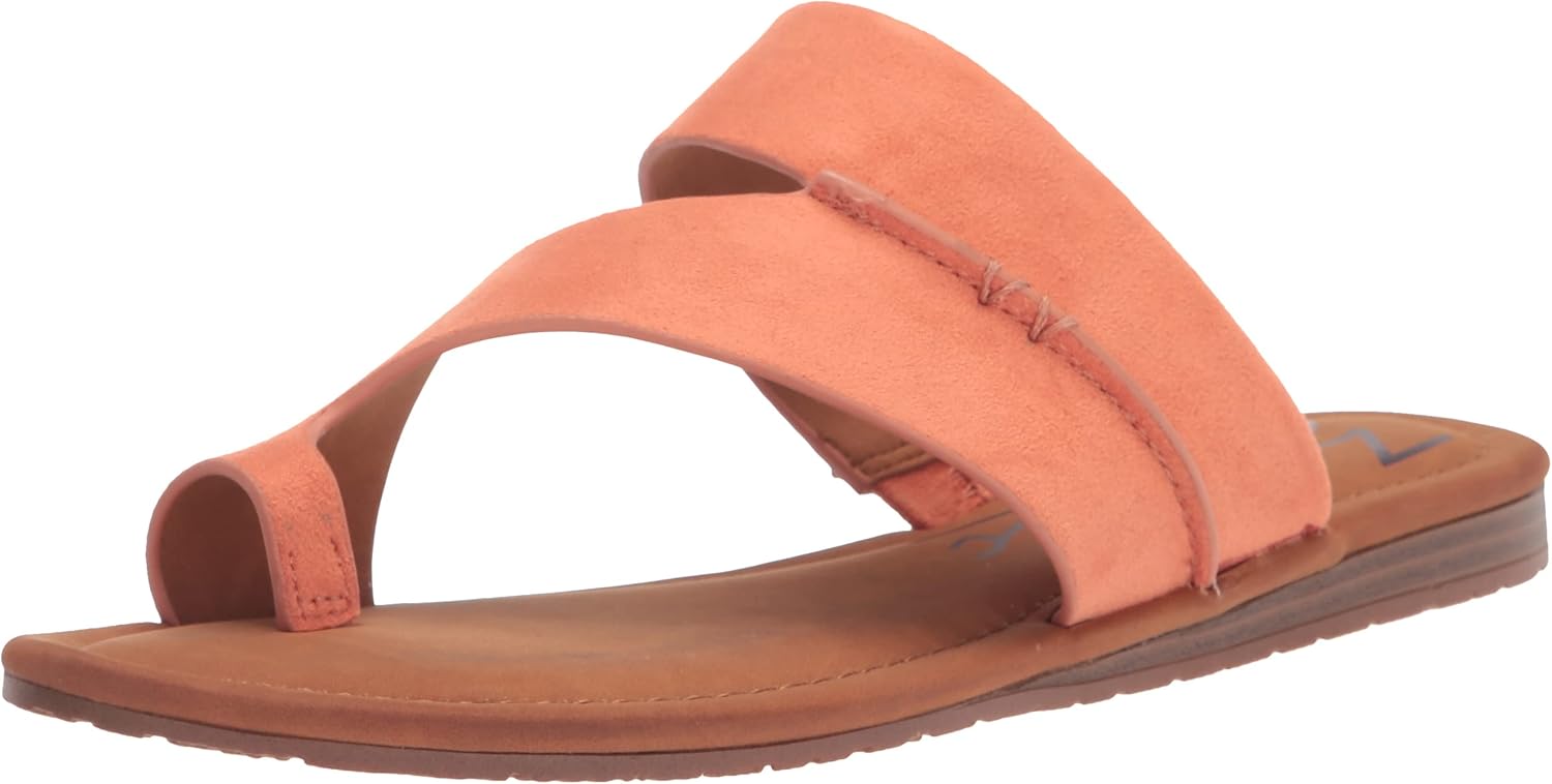 ZODIAC Womens Yuma Slide Sandal Mango 6 M