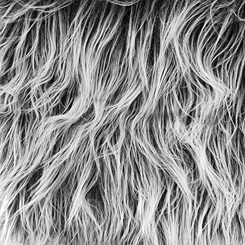 Faux Fur Band Faux Fur Fabric, Muslong Shaggy Fur Fabric Cuts Fluffy Fur Patches Ideal for Crafts Sewing, Decorating - Image 3
