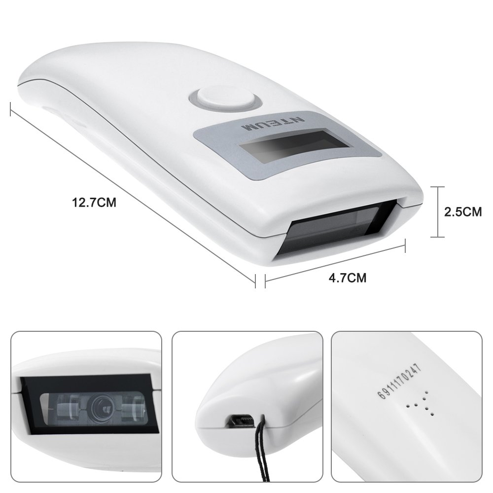 NETUM NT-Z3S Bluetooth CCD Barcode Scanner Wireless kabelloser Handscanner USB für Android IOS IPAD MAC