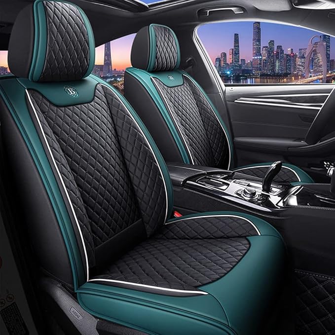 Car Seat Cover For Toyota Aygo,Front and Back Seat Covers 5 Pieces,PU