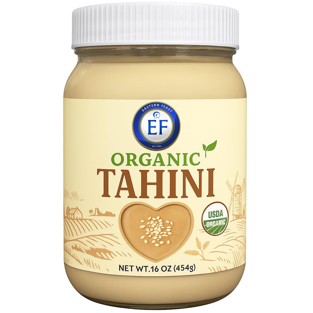 Amazon.com : Eastern Feast - Organic Tahini, 100% Ground Sesame