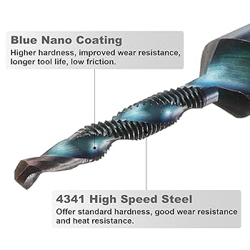 Sourcing Map 3pcs Tap And Die Set, Metric M10 X 1.25 Thread Taps