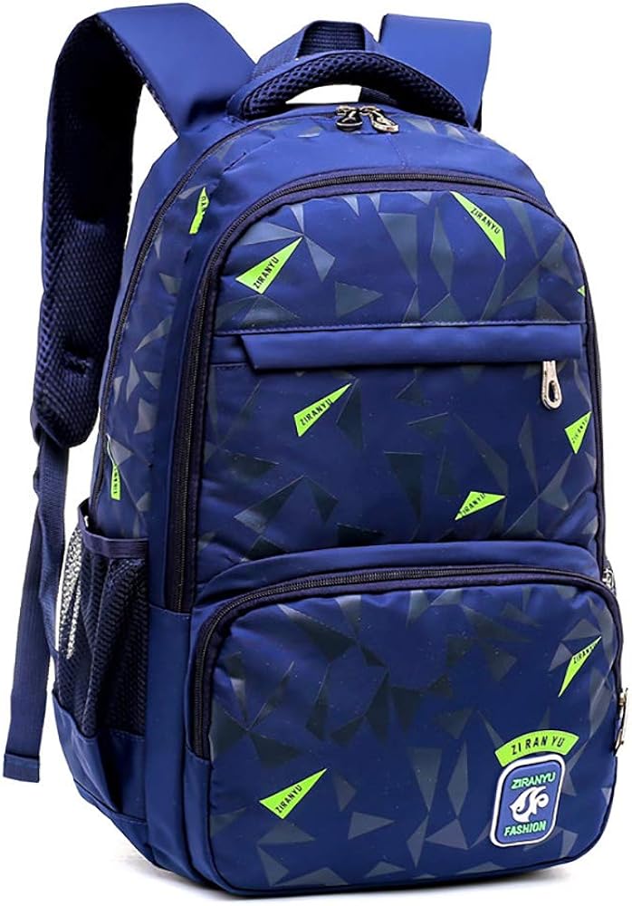 Zaini per la scuola, impermeabili, per adolescenti ragazze ragazzi 812