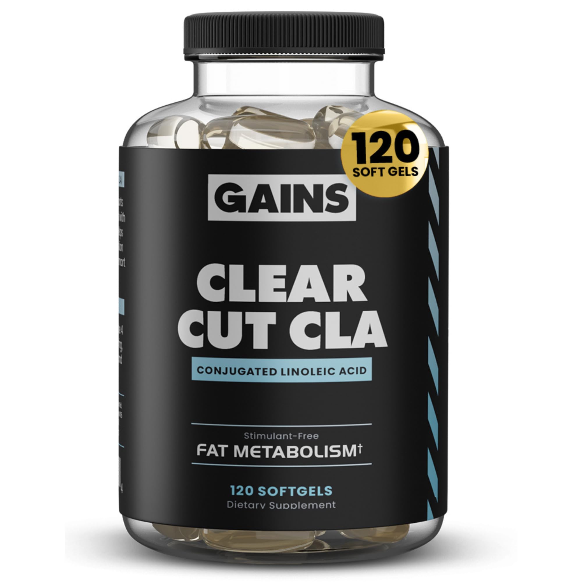 Gains in Bulk Clear Cut CLA 1000mg, 30 Servings