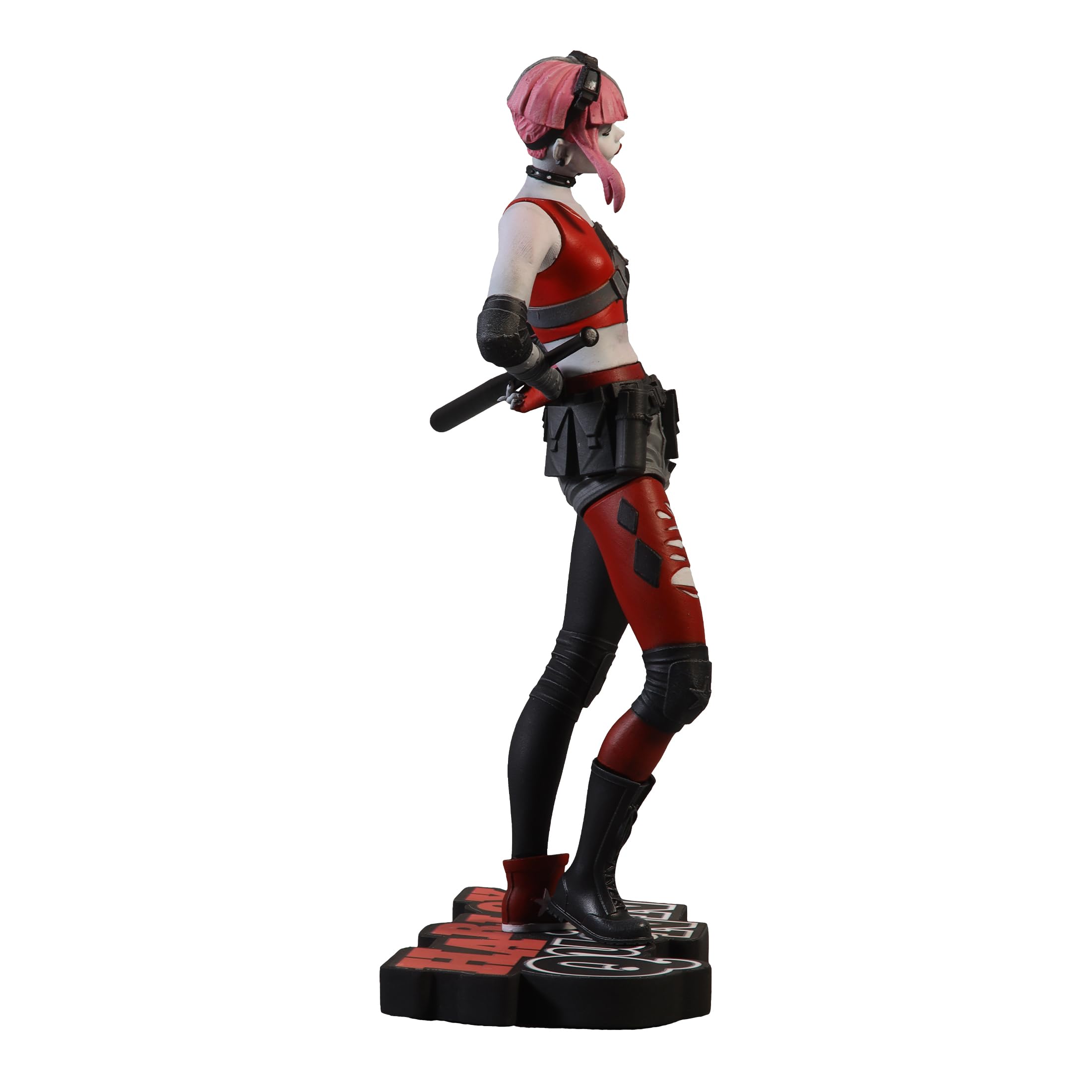 McFarlane Toys - DC Direct Harley Quinn di Simone Di Meo (Harley Quinn: rosso bianco e nero) statua in resina