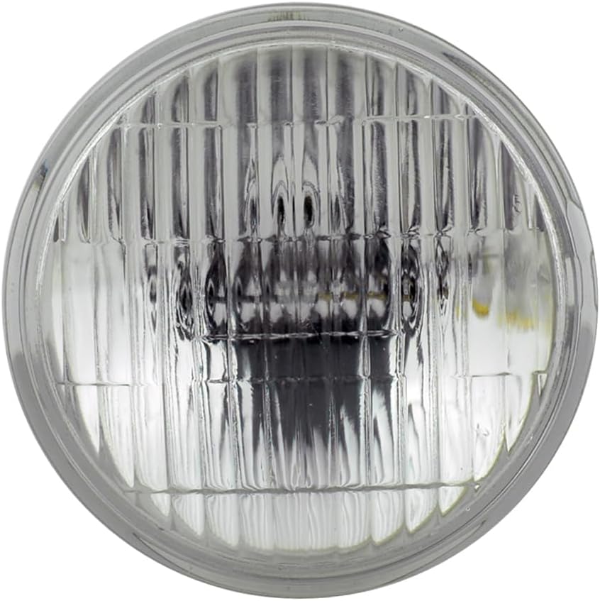 Boldness 4.5inch Basic Sealed Beam Headlight Hi/Low Beam 60W for Motorcycle Vintage Old School for Cafe Racer Bobber Chopper (Yellow)