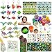 72 Stück Dinosaurier Party Mitbringsel Set, Kindergeburtstag Dino Party Deko, Dinosaurier Siegel Schlüsselanhänger Armband Aufkleber Mini Modell für Kinder Junge Kindergeburtstag Gastgeschenke