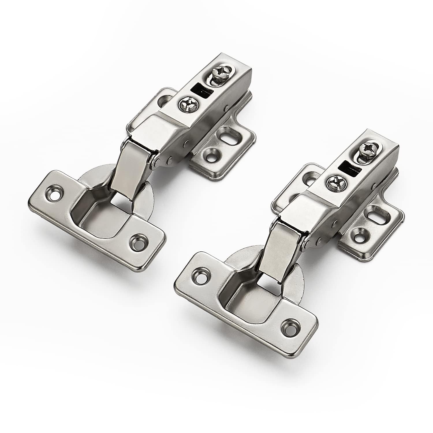 Ravinte European Kitchen Cabinet Hinges, Soft Close, Half Overlay, 10 Pack
