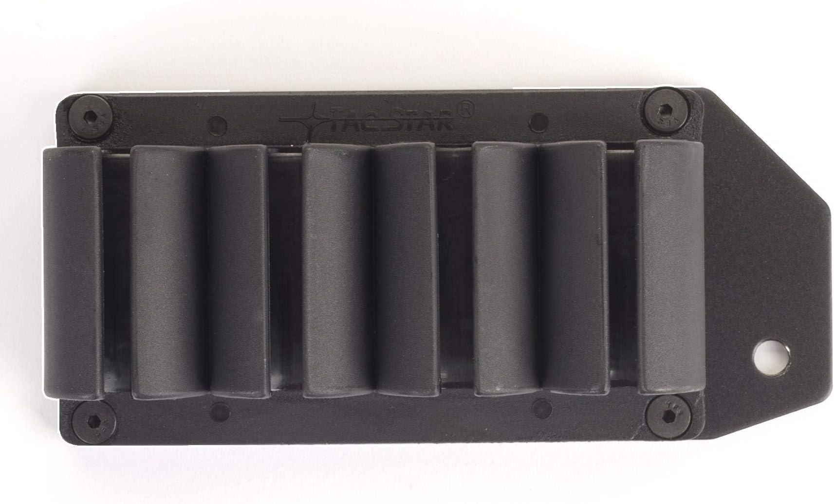 TacStar Shotgun Sidesaddle 4 Shell Carrier (Mossberg 12ga 50 590 600 Black)