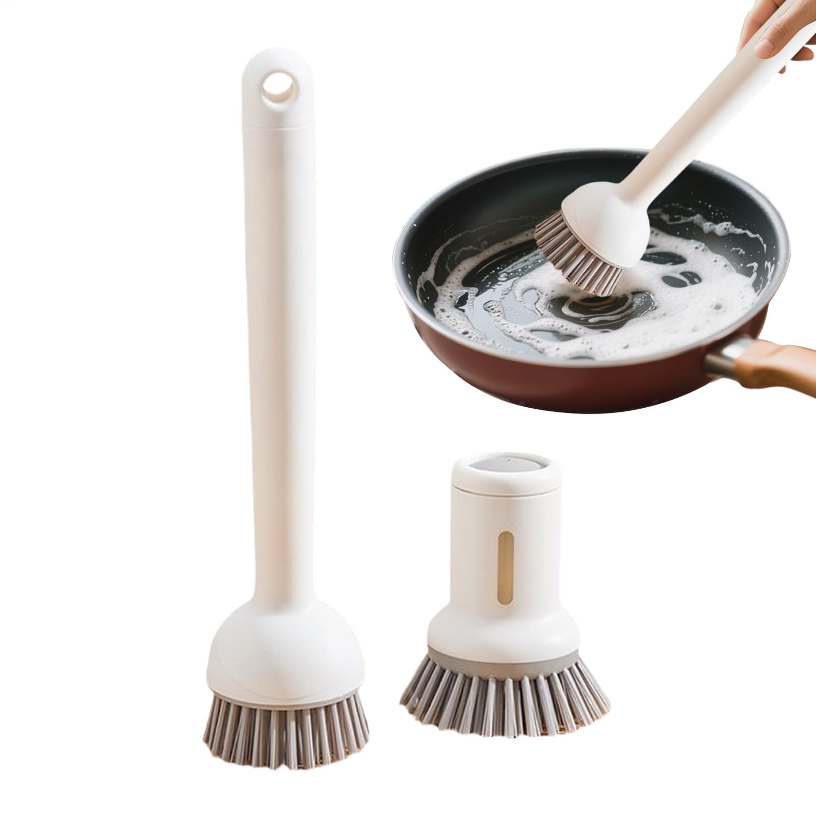 Cepillo de cocina y limpiador para utensilios de cocina pack de 2 piezas abrasivas