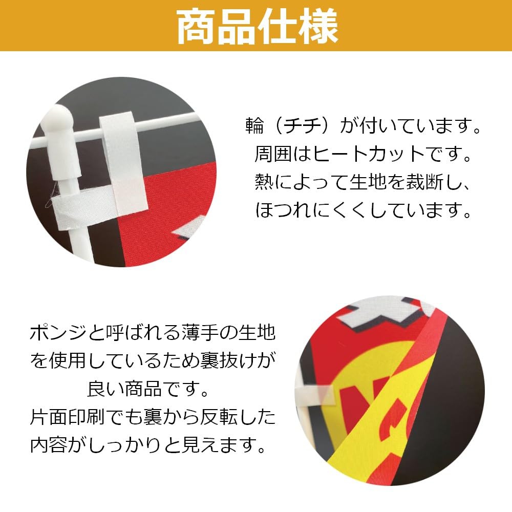 Amazon | ミニのぼり 本日ポイント5倍サービス （黄） ［No.9446